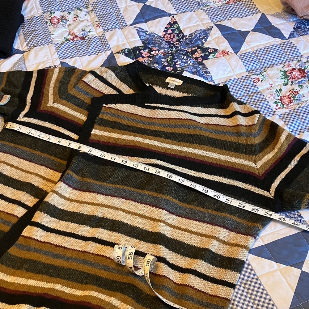 Avenue Multicolor Striped Cardigan - Picture 3 of 7